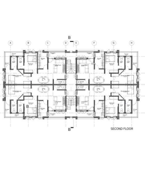 second floor plan